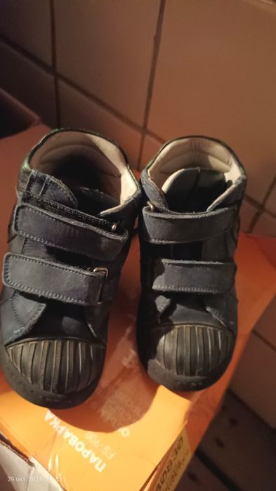 Детская обувь кожанная