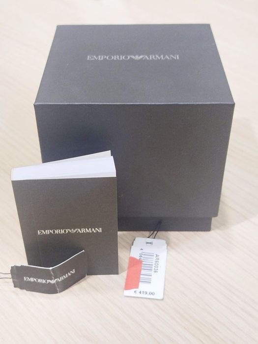 Итальянские механические часы Emporio Armani AR60036 Soat Mexanika