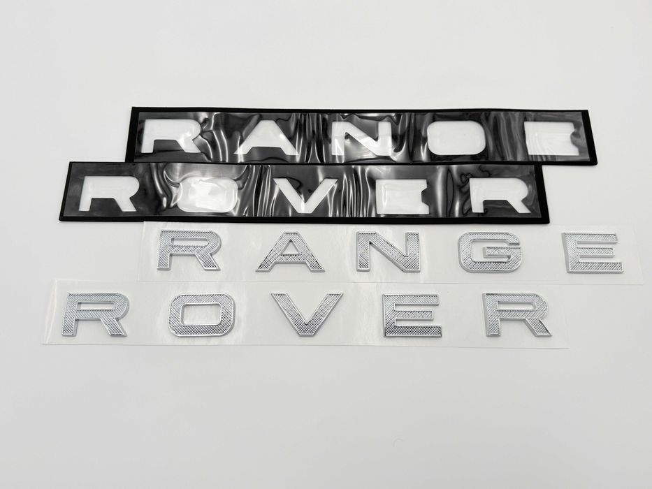 Emblema Compatibila Range Rover fata/spate crom diamant
