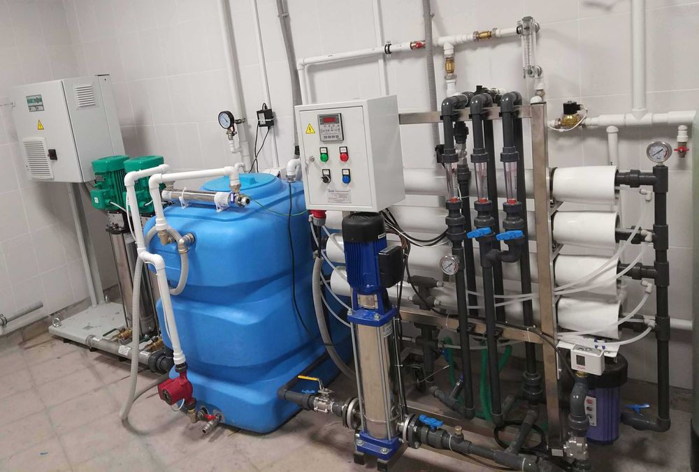 Обратный осмос ,КНС и Очистные сооружения