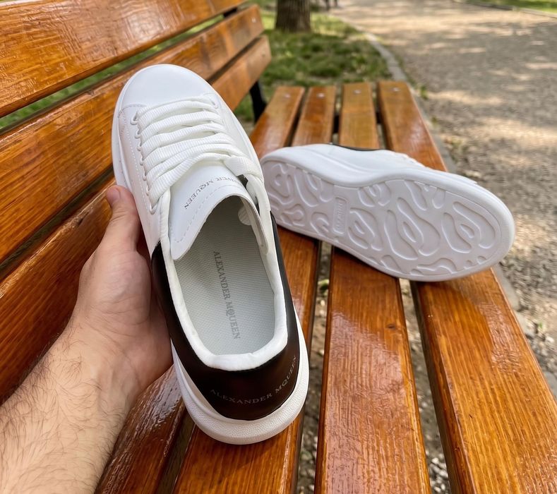 Adidasi Alexander McQueen Alb - Model Unisex Casual