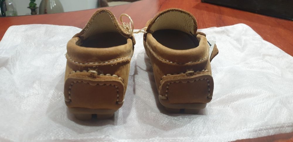 Loafers baby piele întoarsă marimea 20
