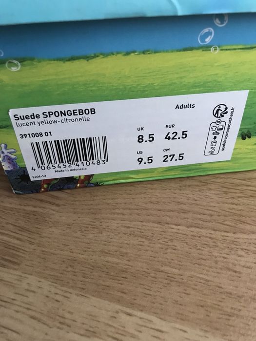 Puma Suede Spongebob Versace Balmain Gucci Yeezy 40 42 43 Piele Noi 41