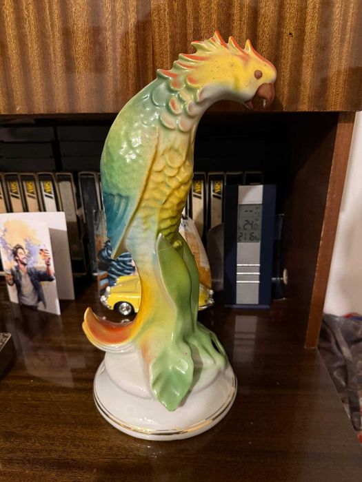 Папагал порцеланов лампа Калейца