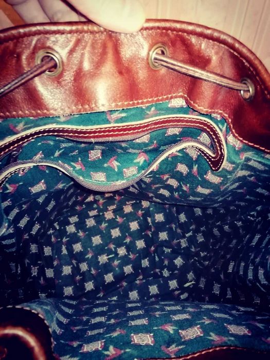 Кожаная женская сумка