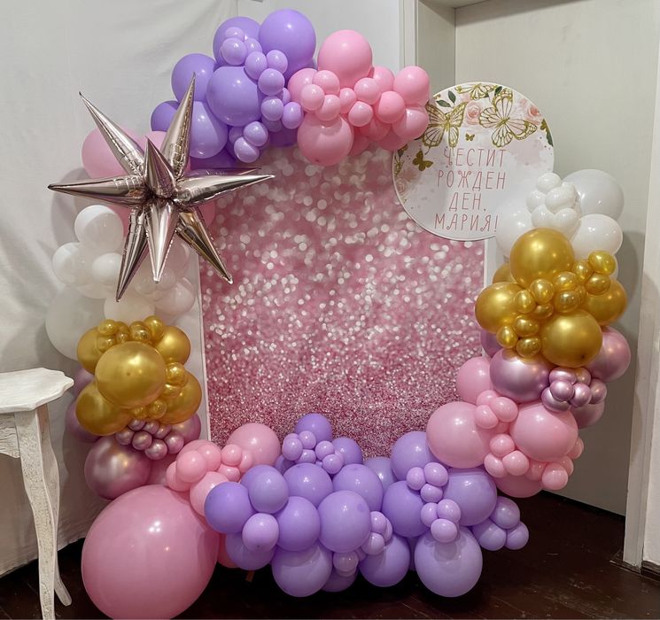 Изработване на декорация/украса от балони