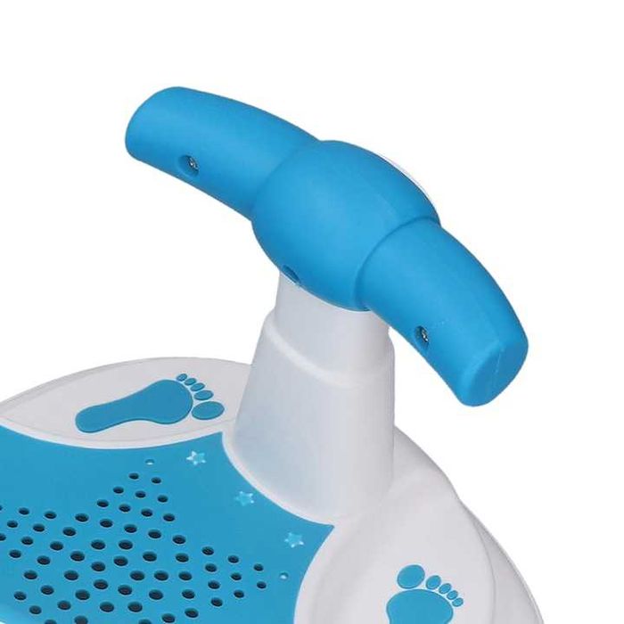 Scaun de baie pentru bebelusi,ventuze de fixare,spătar confortabil,nou