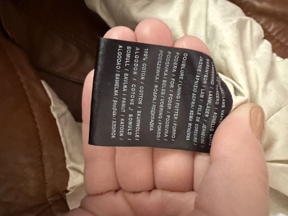 Geaca piele naturala