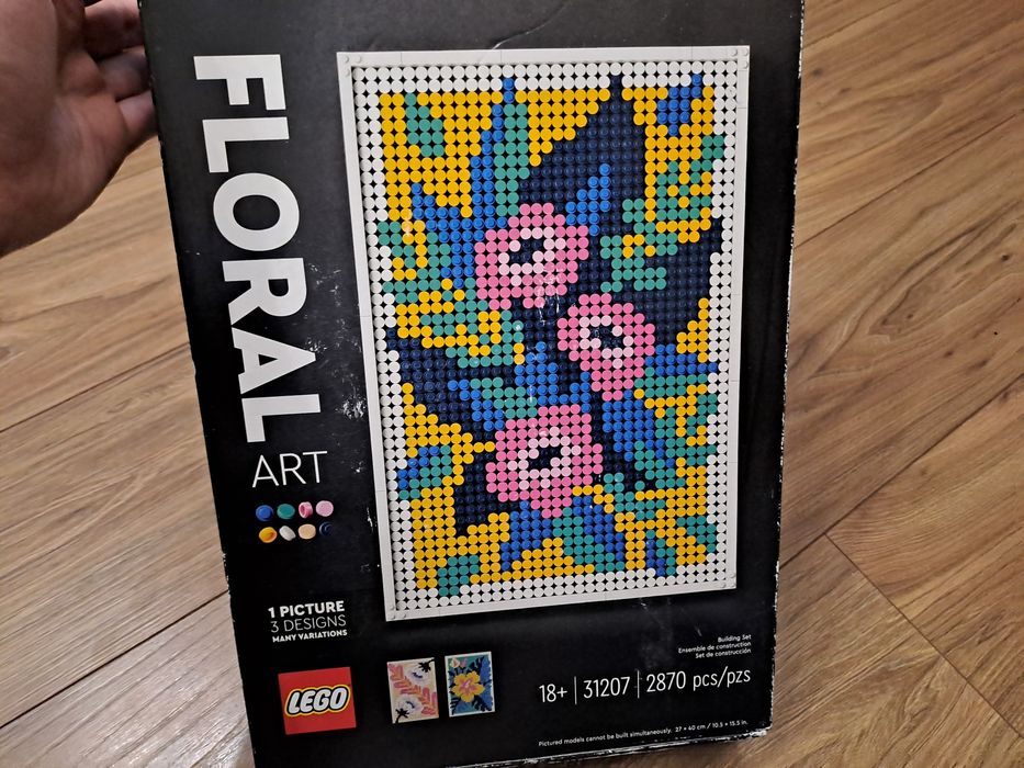 Подарок для влюбленных Lego art лего картина арт деко цветы