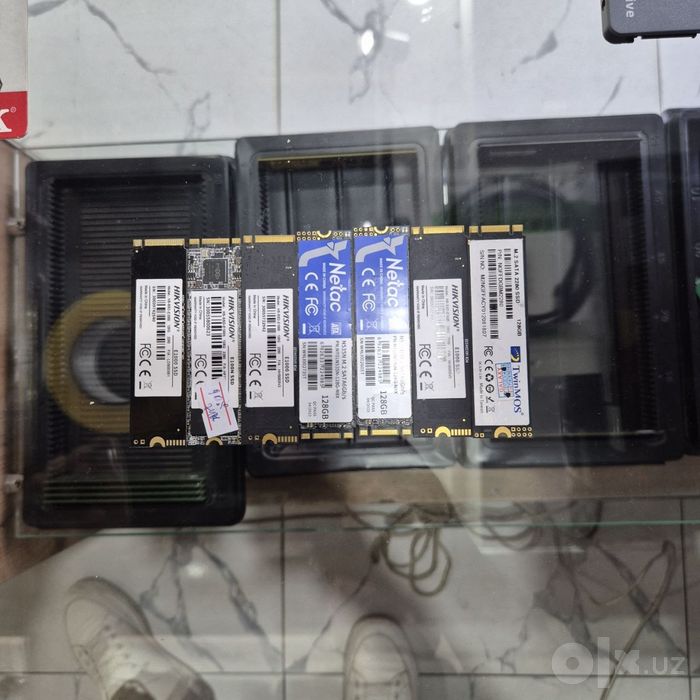 Ssd 7 ta bor 

Ssd 128 gb m.2/ Nvme

Narxi: 20$ dan
Muddatli to'lov