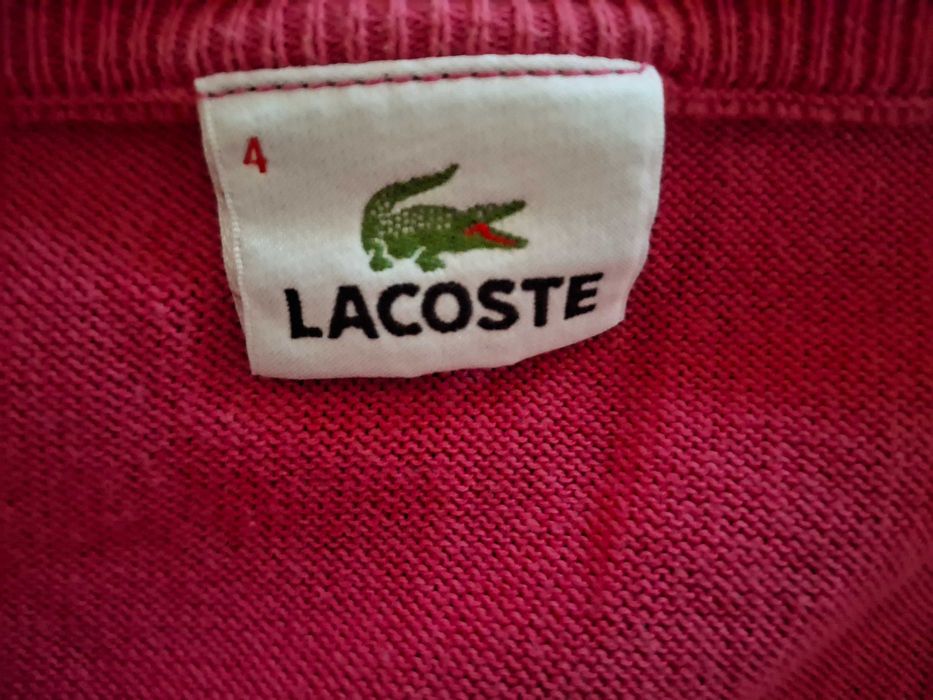 Pulover Lacoste roz