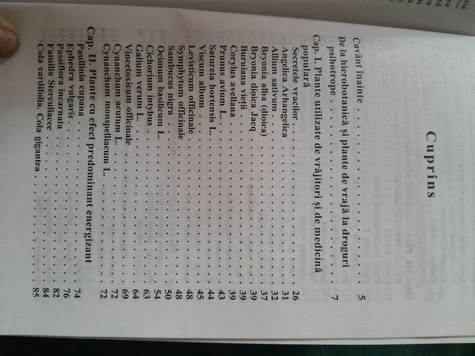 RARA Carte vraji Buruiana Diavolului - Plante magice,magie