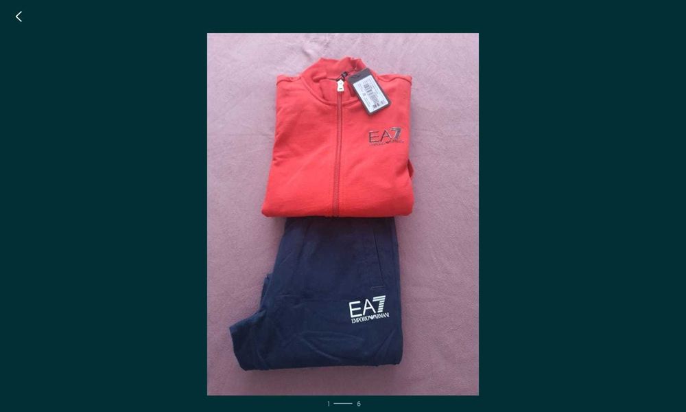 trening armani unisex copii original varsta 8-10 ani