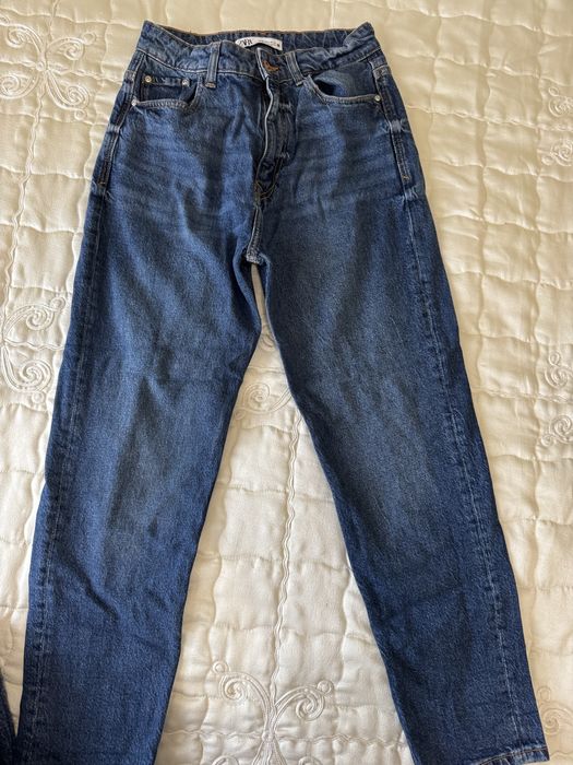 Mom fit дънки Zara