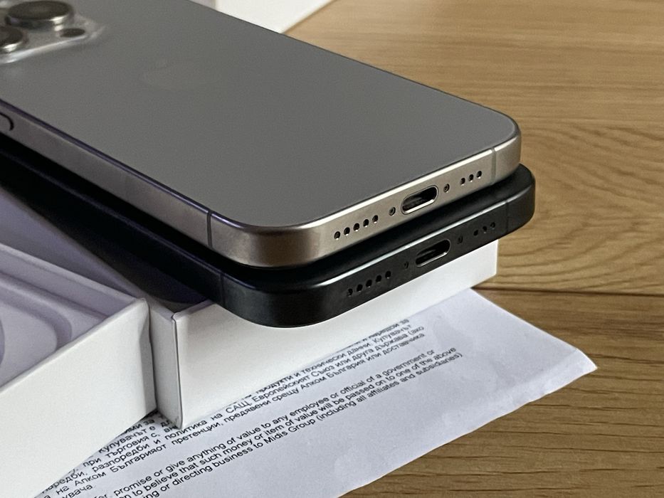 Бартер iPhone 15 pro 256 black 100% BH 0 cycles