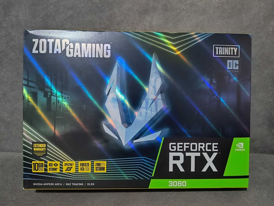Видео карта Rtx 3080 ZOTAC GAMING GE FORCE OC. Възможен бартер.