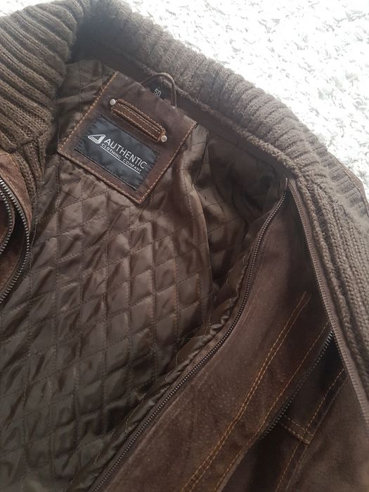 Geaca jacheta barbati, din piele naturala marime 50