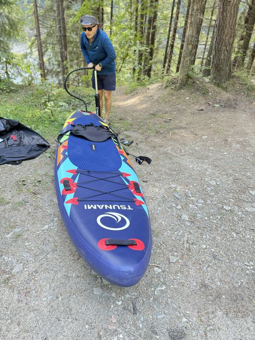 Vand SUP Tsunami cu spatar inclus
