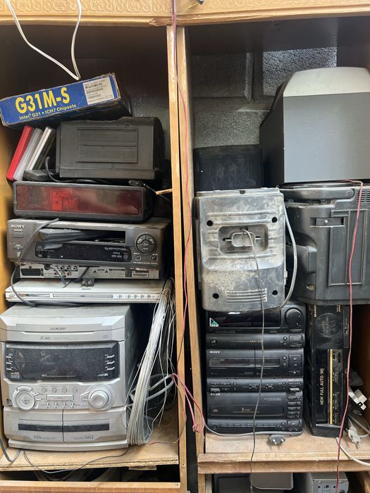 Старая аппаратура DVD