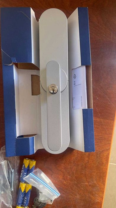 Mâner fereastra inteligent ABUS WINTECTO One Window Drive, uși de balcon și de terasă, cu funcție de alarmă, instalare ușoară fără găurire