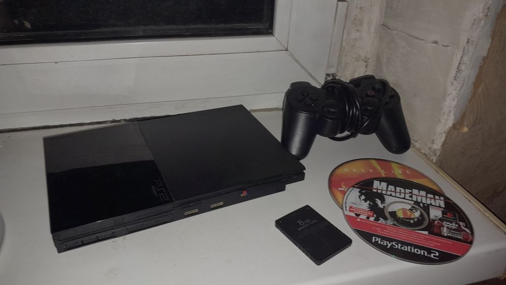 Playstation 2 прошитая, есть обмен