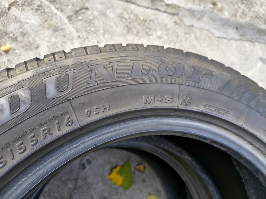 225/55/16 2бр.Dunlop Зимни гуми RSC
