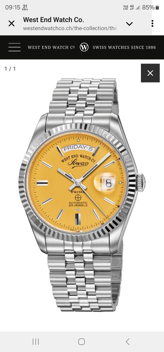 West end watch olx sale