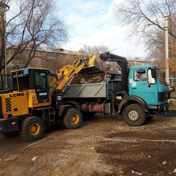 Услуги самосвала манипулятор