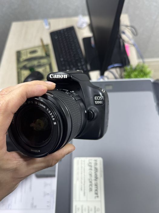 Canon EOS 1200D + 18–55mm obyektiv | Ideal holat