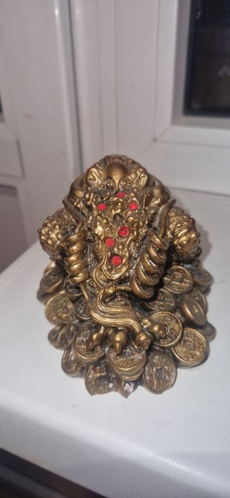 Жаба денежная 8см высота