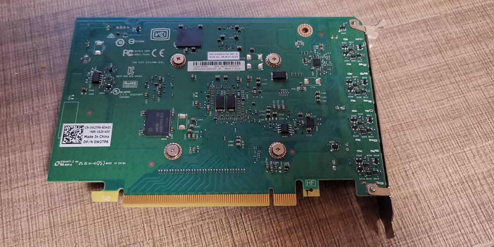 видеокарта Nvidia Quadro M2000 4Gb 128bit, 4096 x 2160/60Hz