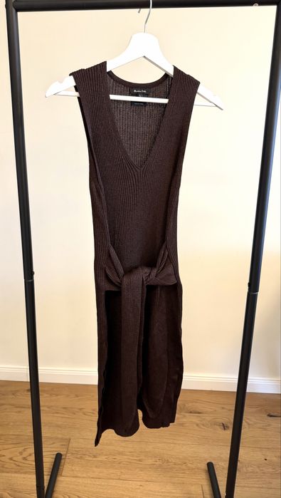 Massimo Dutti рокля с колан