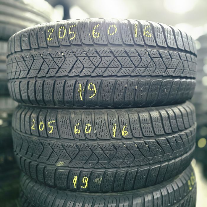 2x 205/60/16 M+S PIRELLI 2019 Stare excelentă