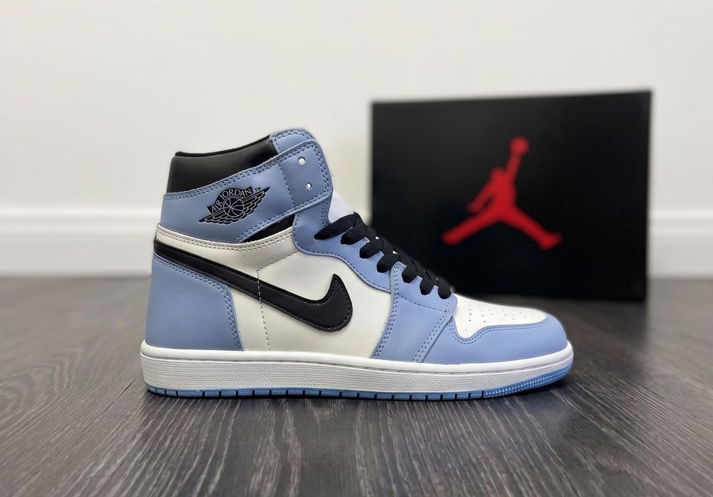 Adidasi Jordan 1 High University Blue