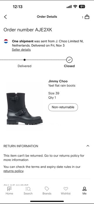 Гумени ботуши jimmy choo