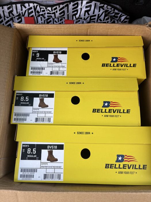 Bocanci militari SUA Belleville Spear Point BV518 (Coyote) 41,5