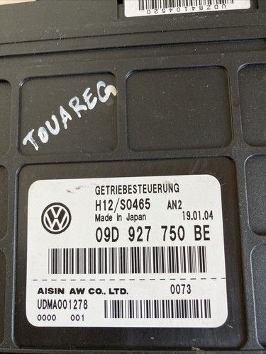 Блок за управление на скоростна кутия за Volkswagen Touareg 2.5 Tdi (2005) 09D927750BE