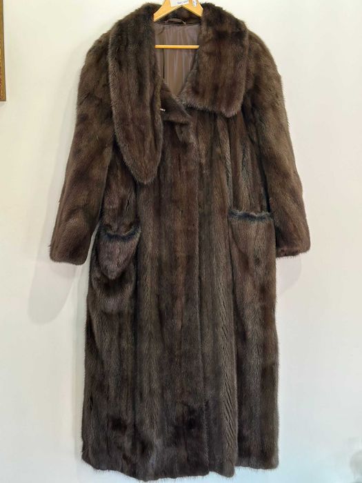 Geaca din Blana Naturala de Bizon, Marimea XL-XXL -A-