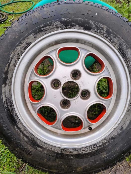 Пет броя алуминиеви джанти 13 ки.