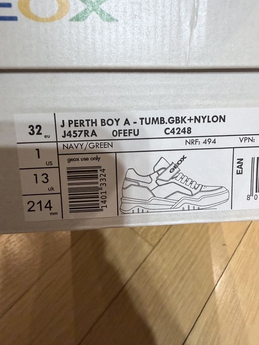 Детские кеды Geox