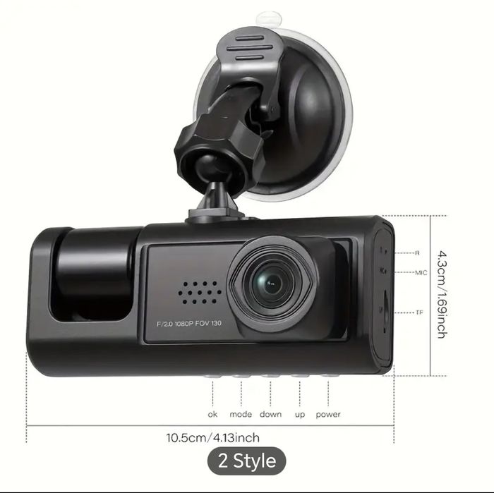 STOC LIMITAT Camera De Bord, Inregistrare frontală și interioară 1080