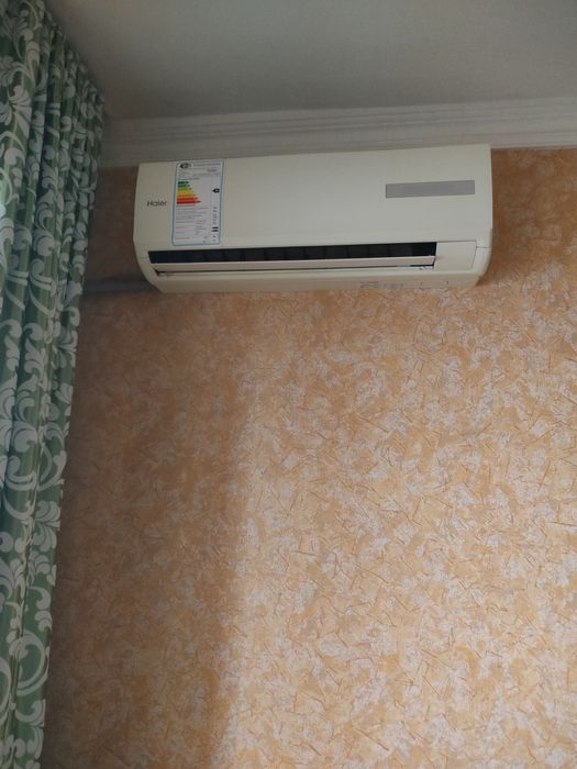 Кондиционер рабочий.