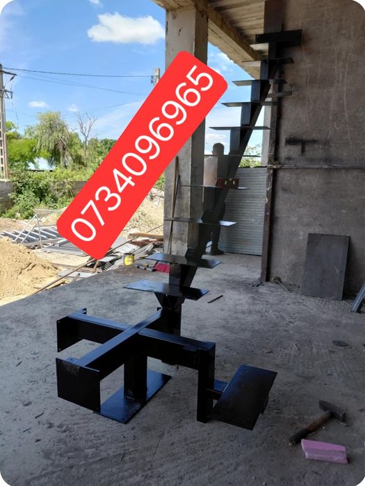 Vând scari zincate exterioare și interioare galvanizate cel mai bun pr