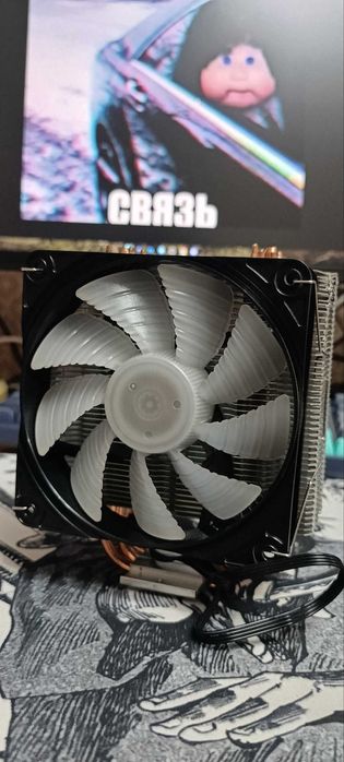 Башенный кулер DEEPCOOL GAMMAXX 400 V2 Blue