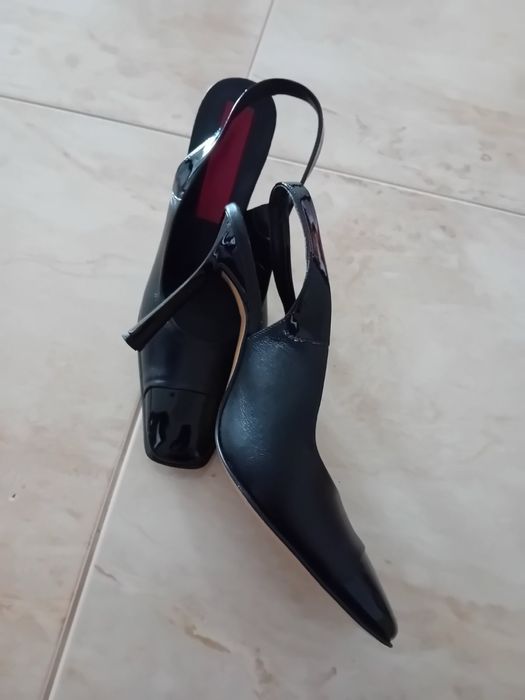 Saboti piele naturala
