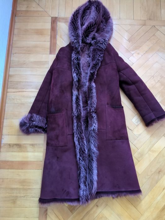 Дублёнка длинная