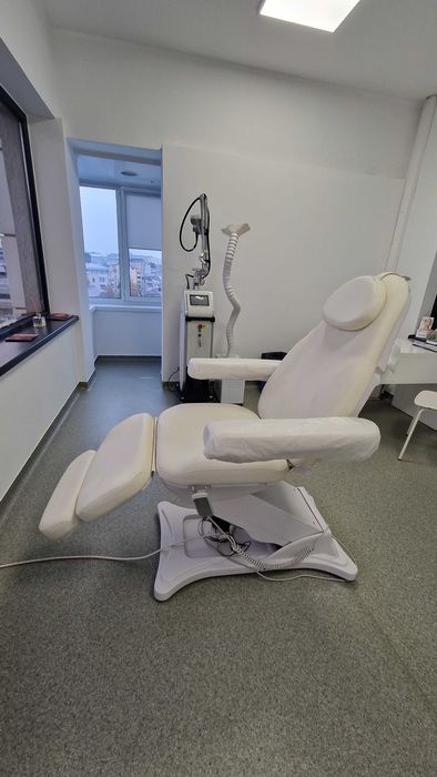 scaun/pat electric cu 3 motoare