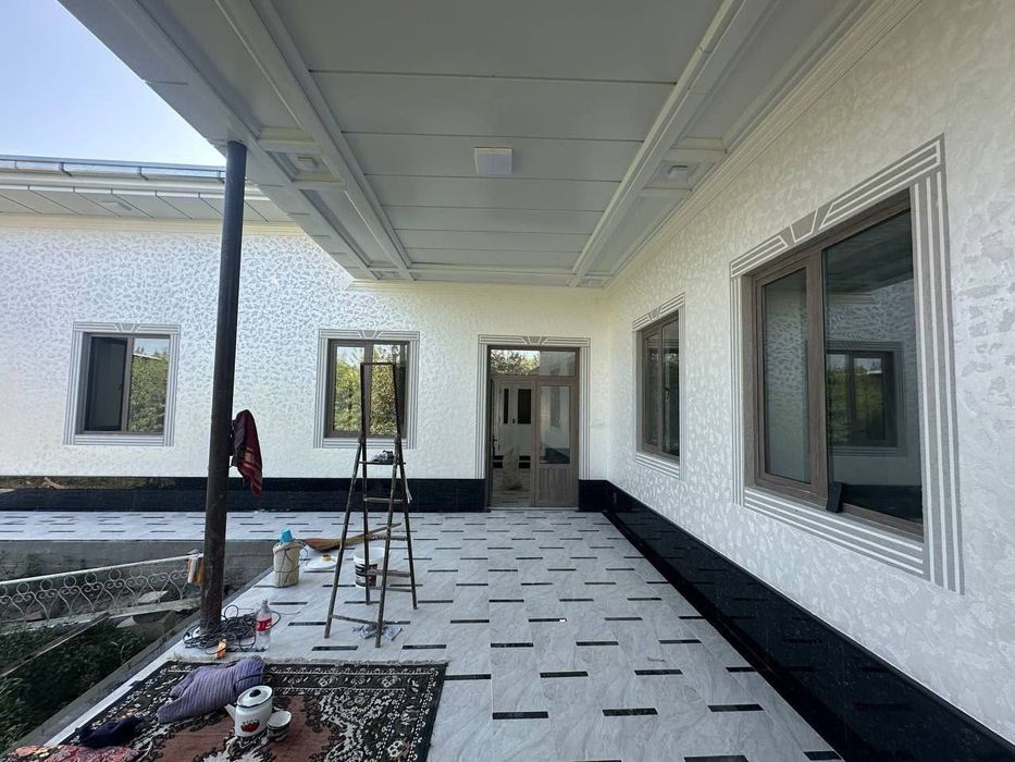 Travertin atachento fasad ishlarin qilamiz