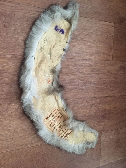 Воротник из песца