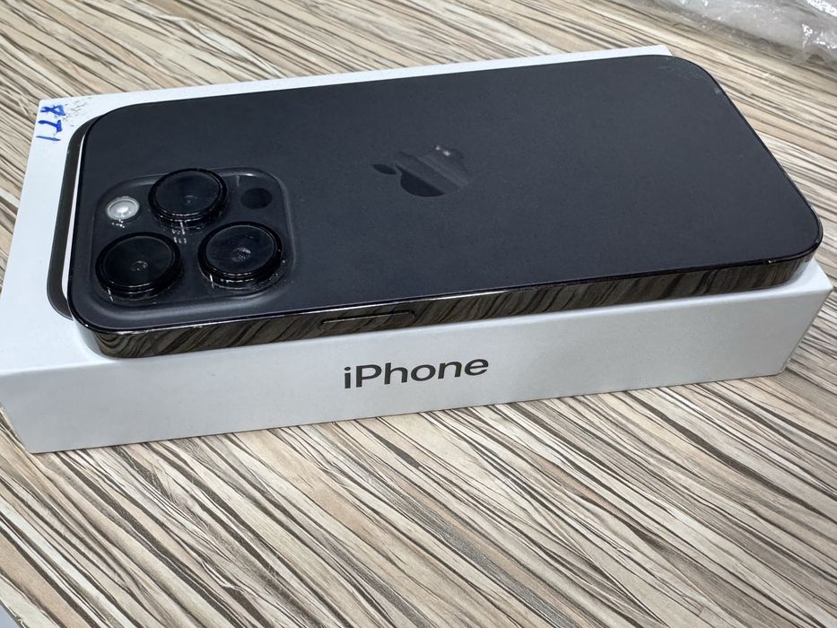 Iphone 14 pro space Black 128gb yomkst84